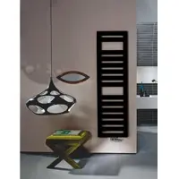 Zehnder Metropolitan Spa Design-Elektroheizkörper ZM2Z1660B300020 METE-180-060/GD, 1750 x 600 mm, Jet black, RAL 9005