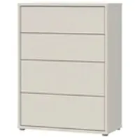Möbel Kraft Kommode ¦ beige ¦ Maße (cm): B: 74,8 H: 99,1 T: 34.9