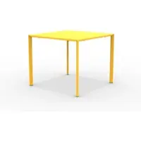 Vermobil Robuster Gartentisch Fox 90x90 cm gelb GI