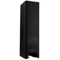 Cws ObjectLine Toilettenpapierspender, für 3 Rollen C706803 , Farbe: schwarz, Edelstahl
