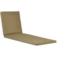 MiaMöbel Kissen - Teak Liege 100% Polyester
