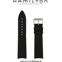 Hamilton - Digital Band-set Kautschuk-schwarz-22/20 H691.915.200 - schwarz