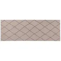 Giftcompany Fußmatte waschbar Rautenmuster 66*185 cm beige