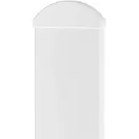 Meingartenversand.de Zaunlatte Kunststoff 80 cm – Kunststofflatte aus PVC, weiß – Kunststoff Zaunbretter – Zaunlatte für Gartenbau & Gartenzaun