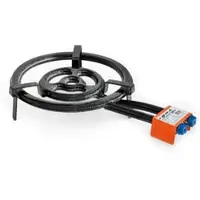 Gas-Shop-24 Paella-Gasbrenner 17,5 kW / 40 cm (Ringbrenner, Gaskocher, Hockerkocher, Brenner) f. Gulaschkanonen