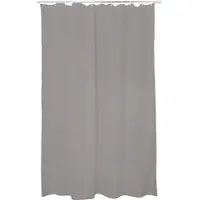 Evenes Duschvorhang Egzona, Schiefer, 100% Polyester, 8 Ösen, 1.200 x 2.000 mm - 93 157 83