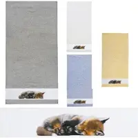 Framsohn Frottier Frottierserie 'Fuchs' # (Farbe: Weiß / Größe: Duschtuch 75 x 150 cm)