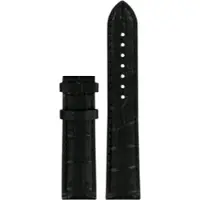 Certina - Leder Ds 8 Lady Lederband Schwarz 20/18mm, Ohne Schnalle C610018157 - alligator-prägung,rind,schwarz