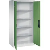 C+P Schwerlastschrank Acurado, 1950x930x600mm, 7035/6011