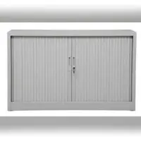 Proregal Rollladenschrank Weasel | 2 Ordernhöhen | HxBxT 75x120x46 cm | Grau