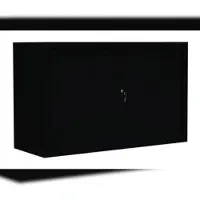 LÜLLMANN Rollladenschrank, 2,5 OH, 1050 x 1200 x 457 mm, tiefschwarz