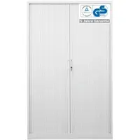 Proregal Rollladenschrank Weasel 5 Ordernhöhen HxBxT 195 x 120 x 46 cm Weiß