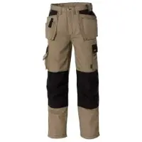 TeXXor Handwerker Bundhose PANAMA, Canvas, khaki/schwarz 4311,4312,4314,4317 , 1 Stück, Größe: 42