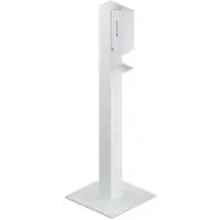 Hewi Sensoric Desinfektionsspendersäule 900.06.01360DX Aluminium pulverbeschichtet weiß tiefmatt, Aluminium pulverbeschichtet