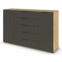 Möbel Kraft Sideboard Frome , holzfarben , Maße (cm): B: 160 H: 100