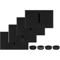 NEFF V68YYX4C0, Schwarz, Integriert, 83 cm, Zonen-Induktionskochfeld, Glaskeramik, 4 Zone(n)