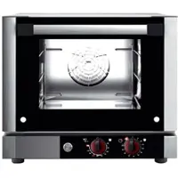 EURAST - Elektro-direkt-konvektionsofen 3 gn 1/2 oder bleche 340x240 - 500x560x460 mm - 2500 W 230/1V - 41125017