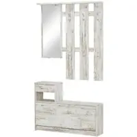 Möbel Kraft Garderobe Onno , holzfarben , Maße (cm): B: 100 H: 191 T: 25.0