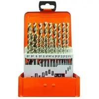 Projahn Spiralbohrer-Set UF-L, HSS-Co, 24-teilig, Ø 1–10,5 mm / 0,5 mm Schritte, in Bohrerkassette