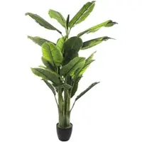 Wellhome - Künstliche Bananenpflanze 170cm