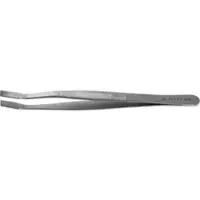 Holex Pinzette mit 4,5 mm breiter flacher Spitze, abgewinkelt, 120 mm, Form 38a, AM
