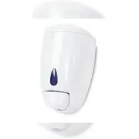 Plock GmbH Seifenspender Quicky - Kunststoff - 500 ml - weiß - Wandspender