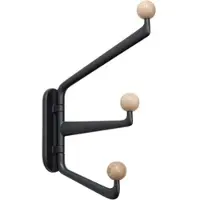 &tradition Capture SC75 Garderobenhaken, graphit / eiche