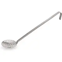 WAS Germany 8x Schaumlöffel 38 cm, Ø 14 cm, Gastro, Chromnickelstahl silber