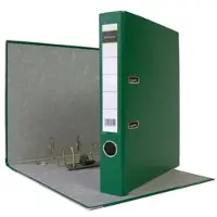 Midori 25 x Akten-Ordner PP A4 50 mm Grün Kunststoff Archiv Büroordner Ringordner