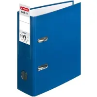 Herlitz Ordner Kunststoff A5 hoch maX.file protect 75mm blau Packung mit 10 Stück