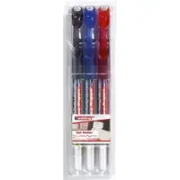 Edding Gelroller 2185 0,7 mm Standardfarben schwarz, rot, blau VE=12x3 Stück
