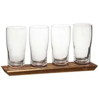 Ladelle BIER TASTING-SET Tempa Harvey transparent 430 ml 4-tlg.