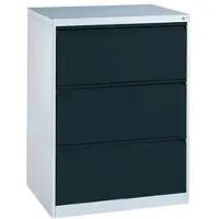 Californian Products CP Hängeregistraturschrank A4 schwarz, 78.7x104.5 cm