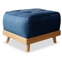 Miuform Fußhocker Dazzling Daisy , blau , Maße (cm): B: 56 H: 42