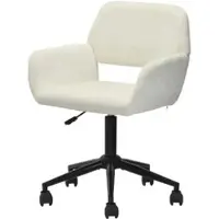 Möbel Kraft Bürodrehstuhl ¦ creme ¦ Maße (cm): B: 57,5 H: 84,5 T: 56.5