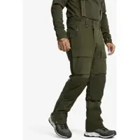 RevolutionRace Trace Silent Pro 2L Pants Herren Deep Depths, Größe:S - Hosen > Regen & Hardshellhosen - Grün