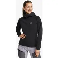 RevolutionRace Evolution Light Stretch Fleece Hoodie Damen Black, Größe:XS - Damen > Oberteile > Fleece & Midlayers - Schwarz