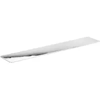 BRILLANTBAD BORGANIC Handtuchablage Edelstahl poliert 600x55x130 mm für Bad & Küche >> zum Bohren