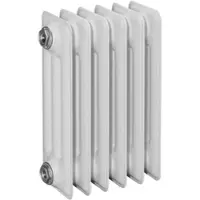 ASW HG-TEC DIN-Stahlradiator grundiert, 27 Glieder, BH 450 NA 350 BL 1350 BT 160