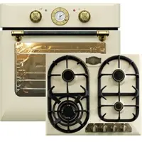 Kaiser Herd Set EH 6432 ElfBE Eco EinbauBackofen + KG 6325 ElfEm Gaskochfeld