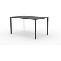 Vermobil Robuster Gartentisch Fox 140x90 cm bronze BRO