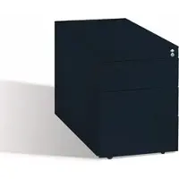 C+P Büro Rollcontainer unter Schreibtisch Metall abschließbar