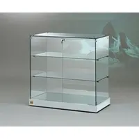 JTI-Vitrine Glas Vitrine halbhoch abschließbar JT-B90B