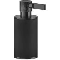 Gessi Inciso Stand-Seifenspender, Behälter schwarz matt, 58538