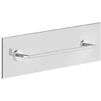 Gessi Ingranaggio, Handtuchhalter 450mm zur Montage an einer Glaswand mit 8-10mm Stärke 2x2 10mm-Lo