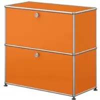 USM United Soft USM Haller Sideboard mit 2 Klapptüren Reinorange