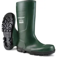 Dunlop Stiefel Work-It full safety S5 grün nach EN ISO 20345:2022 S5 SR FO LG Größe 35