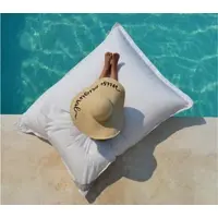 Chillisy Pool Sitzsack Mallorca Junior 130 x 100 cm,Farbe: Weiß