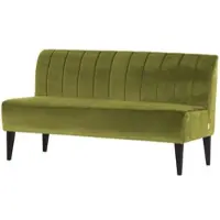 Sofa.de Speisesofa Hearty , grün , Maße (cm): B: 197 H: 92 T: 76.0