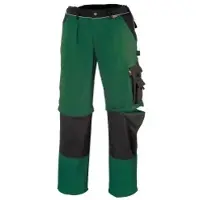 TeXXor Bundhose 2in1, 320g/m2 CANVAS, Cordura, grün 8353 , 1 Stück, Größe: 62